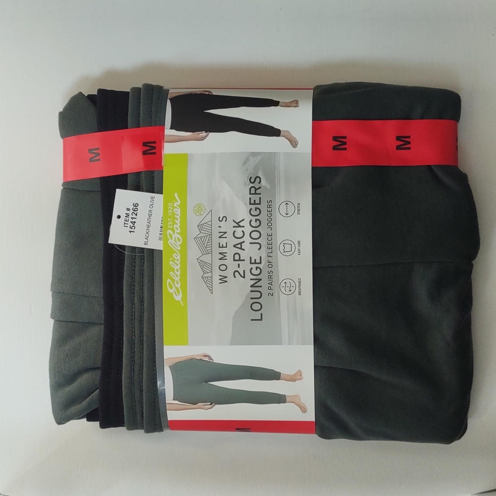 New w/Tags! Eddie Bauer 2-Pack Women's Joggers